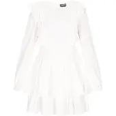 Dreimaster Vestido offwhite