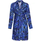 Faina Vestido azul / turquesa / azul escuro