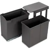 Emuca Caixote Do Lixo Para Reciclagem 30l