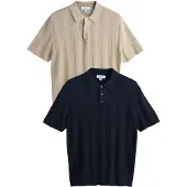 Next Pullover bege / marinho