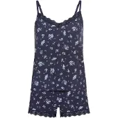 LASCANA Pijama azul / vermelho vinho
