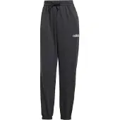Adidas Calças de desporto 'Essentials' preto / branco