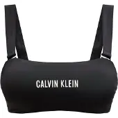 Calvin Klein Underwear Top de biquíni preto / branco