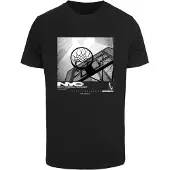 Mister tee Camisa cinzento / cinzento claro / preto