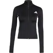 Adidas Casaco de treino preto / branco