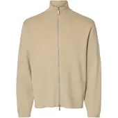Selected Suéter Com Zíper Completo Teller Relaxed Fit