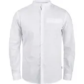 !Solid Camisa preto / branco