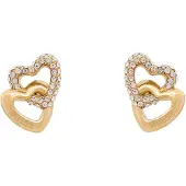 GUESS Brincos ouro / transparente