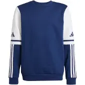 Adidas Sweatshirt de desporto azul / branco