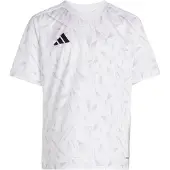 Adidas Camisa funcionais cinzento / preto / branco
