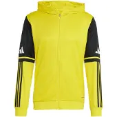 Adidas Casaco de treino amarelo / preto / branco