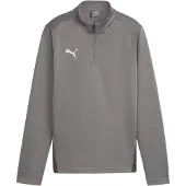 Puma Camisa funcionais 'Team Goal' cinzento