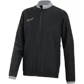 Nike Casaco deportivo 'Academy 25' cinzento-prateado / preto / branco