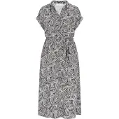 Gaya Vestidos camiseiros preto / branco