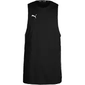 Puma Camisa funcionais 'Hoops Team' preto / branco