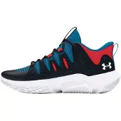 Under Armour Sapatilha de desporto azul / vermelho / preto