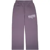 Puma Calças de desporto roxo / branco