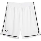 Puma Calças de desporto 'Hoops Team' preto / branco
