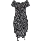 Faina Vestido 'Festive' preto / branco