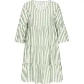 Usha Vestido menta / branco