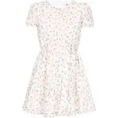Mymo Vestido verde / rosé / branco