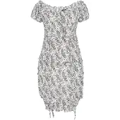 Faina Vestido 'Festive' antracite / branco
