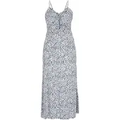 Faina Vestido de verão 'Festive' navy / branco