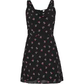 Mymo Vestido vermelho / preto / branco