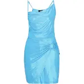 Faina Vestido de cocktail azul claro