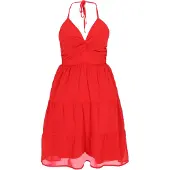 Faina Vestido 'Festive' vermelho