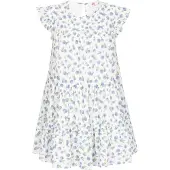 Mymo Vestido 'Young Fashion' safira / verde claro / branco