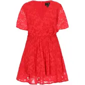 Faina Vestido 'Festive' vermelho