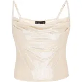 Faina Top 'Festive' creme