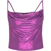 Faina Top 'Festive' roxo