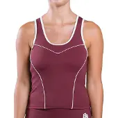 Belenberbel Camiseta Sem Mangas Bordeaux