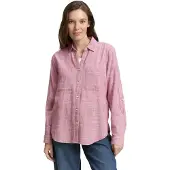 Tom Tailor Blusa De Manga Comprida With Slub Structure 1035247