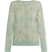 Usha Pullover creme / verde