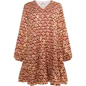 IZIA Vestidos camiseiros camelo / ouro / preto / branco
