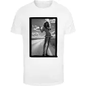 Mister tee Camisa 'Road To Nowhere' cinzento / preto / branco