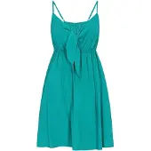 Swirly Vestido de verão 'Spring Summer' turquesa