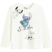 COOL CLUB by SMYK Camisola 'LILO&STITCH' azul / preto / branco