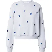 Hailys Sweatshirt 'Lo44ra' azul / cinzento