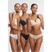 Urban Classics Calcinhas Bonded Brazilian 3 Unidades