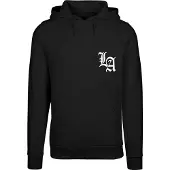 Mister tee Sweatshirt 'Los Angeles' preto / branco