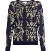 Usha Pullover bege / marinho