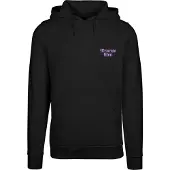 Mister tee Sweatshirt 'Memento Mori' lavanda / preto / branco