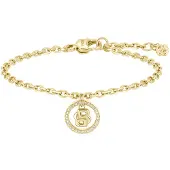BOSS Charming gold-plated steel Bracciale Double B 1580807