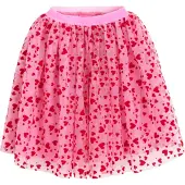Cool Club Saia rosa / vermelho