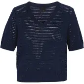 Dreimaster Klassik Pullover navy
