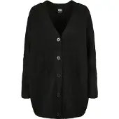 Urban Classics Casaco de malha preto